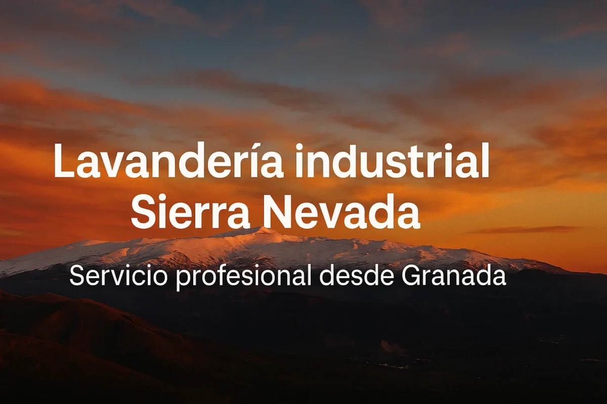 Lavandería industrial Sierra Nevada