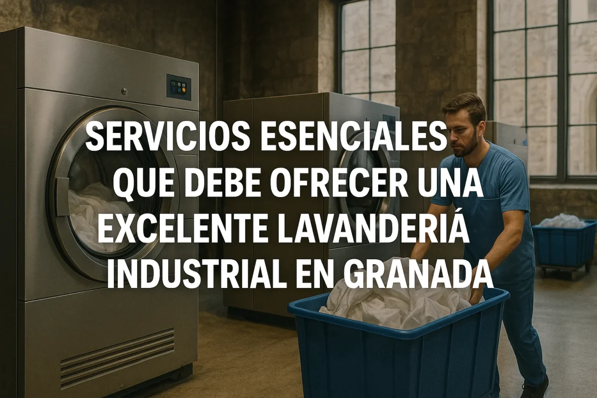 Servicios esenciales que debe ofrecer una excelente lavandería industrial en Granada