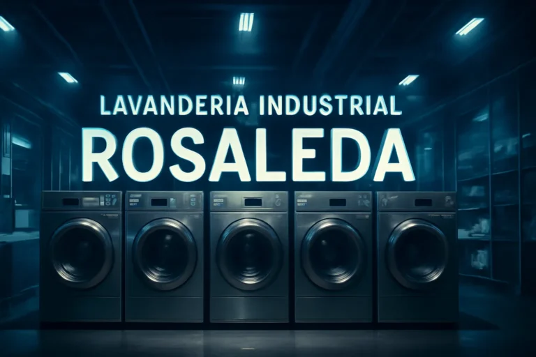 lavandería industrial Rosaleda